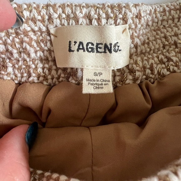 L’Agence Radlee Knot Dolphin Shorts Size Small - Picture 4 of 7